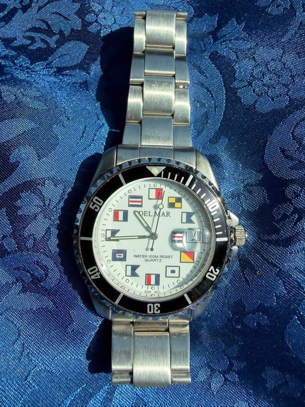 Del Mar Nautical Signal Flag Watch - Running (CCC70)